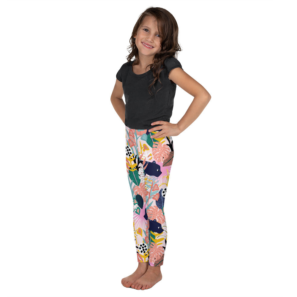 Pastel Tropical Kid's Leggings