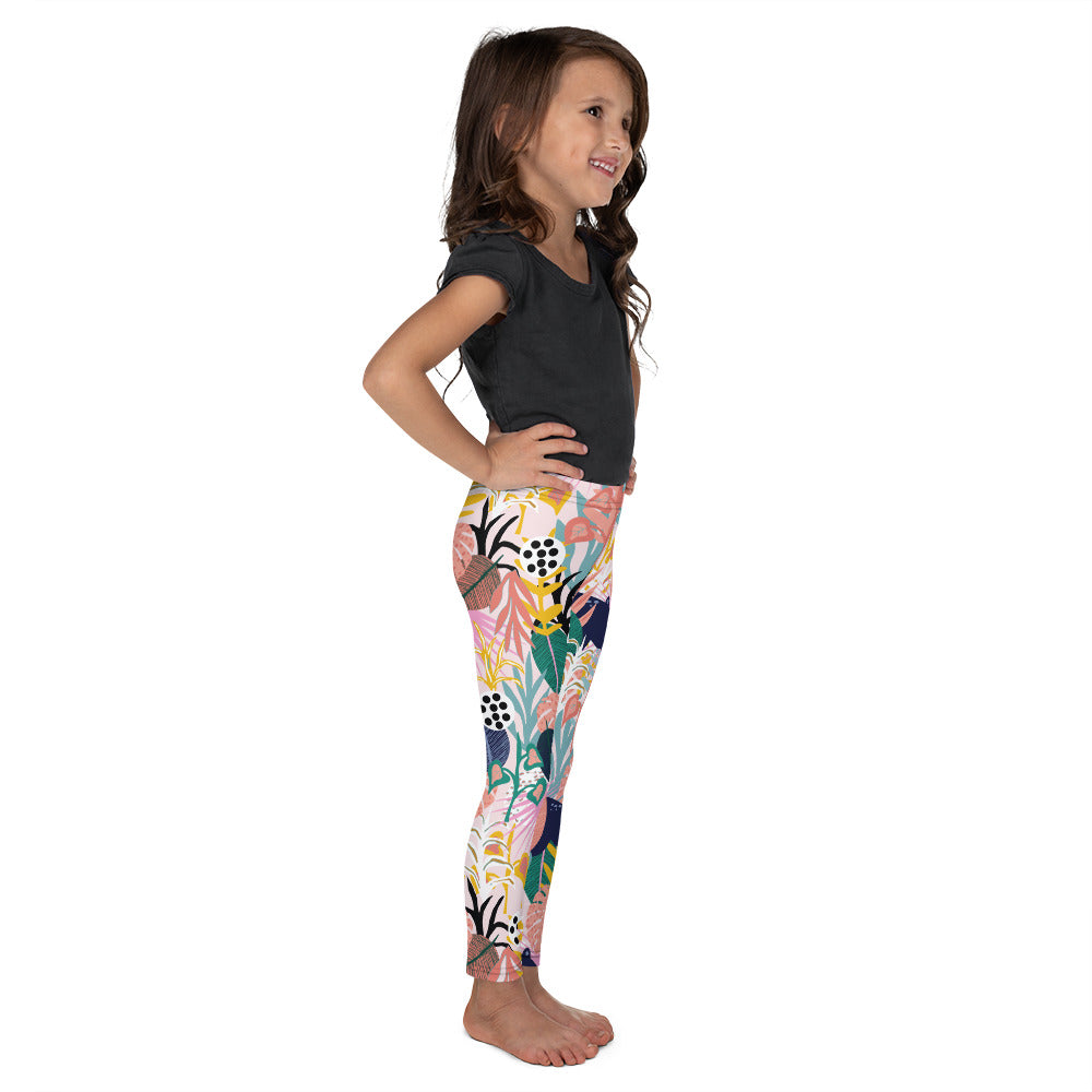 Pastel Tropical Kid's Leggings