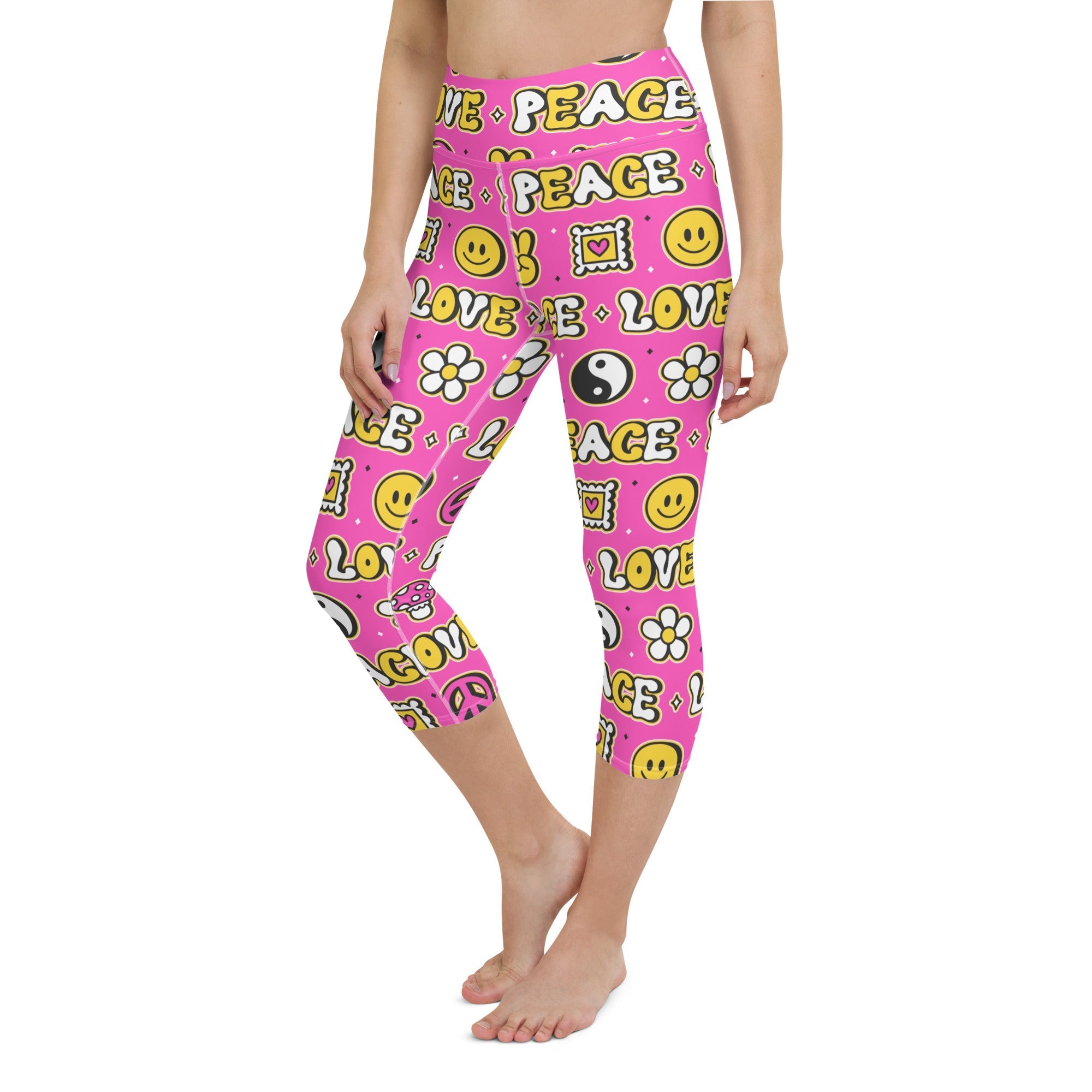 Peace and Love Yoga Capris