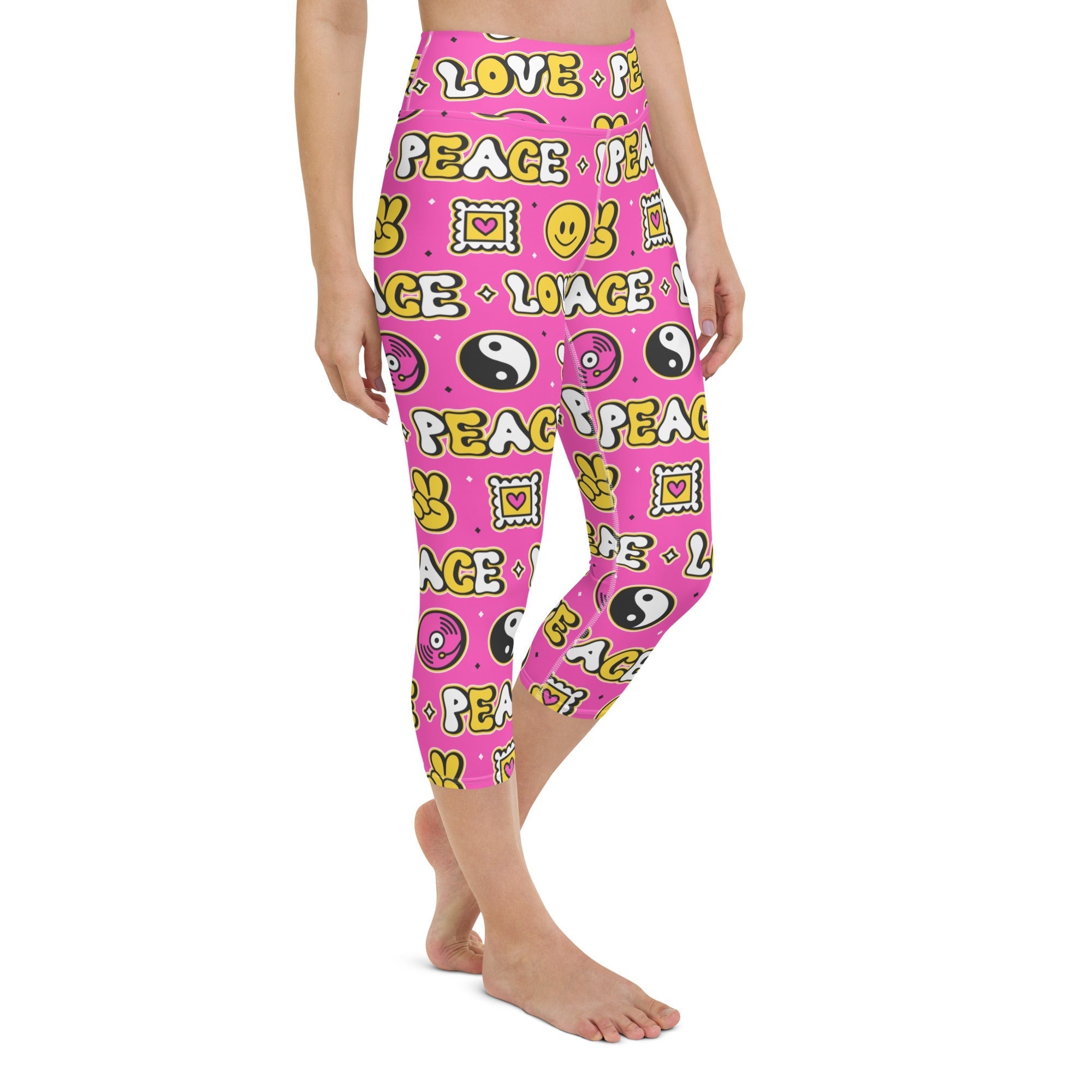 Peace and Love Yoga Capris