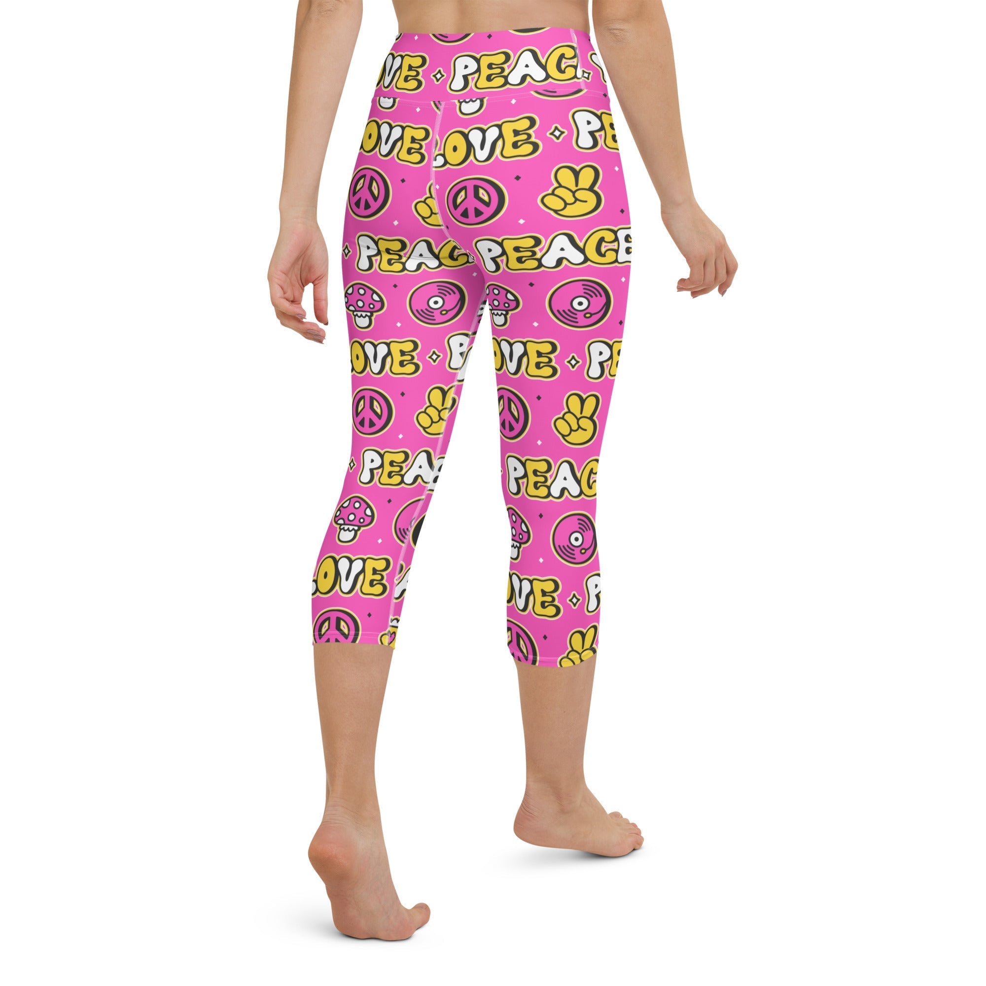 Peace and Love Yoga Capris