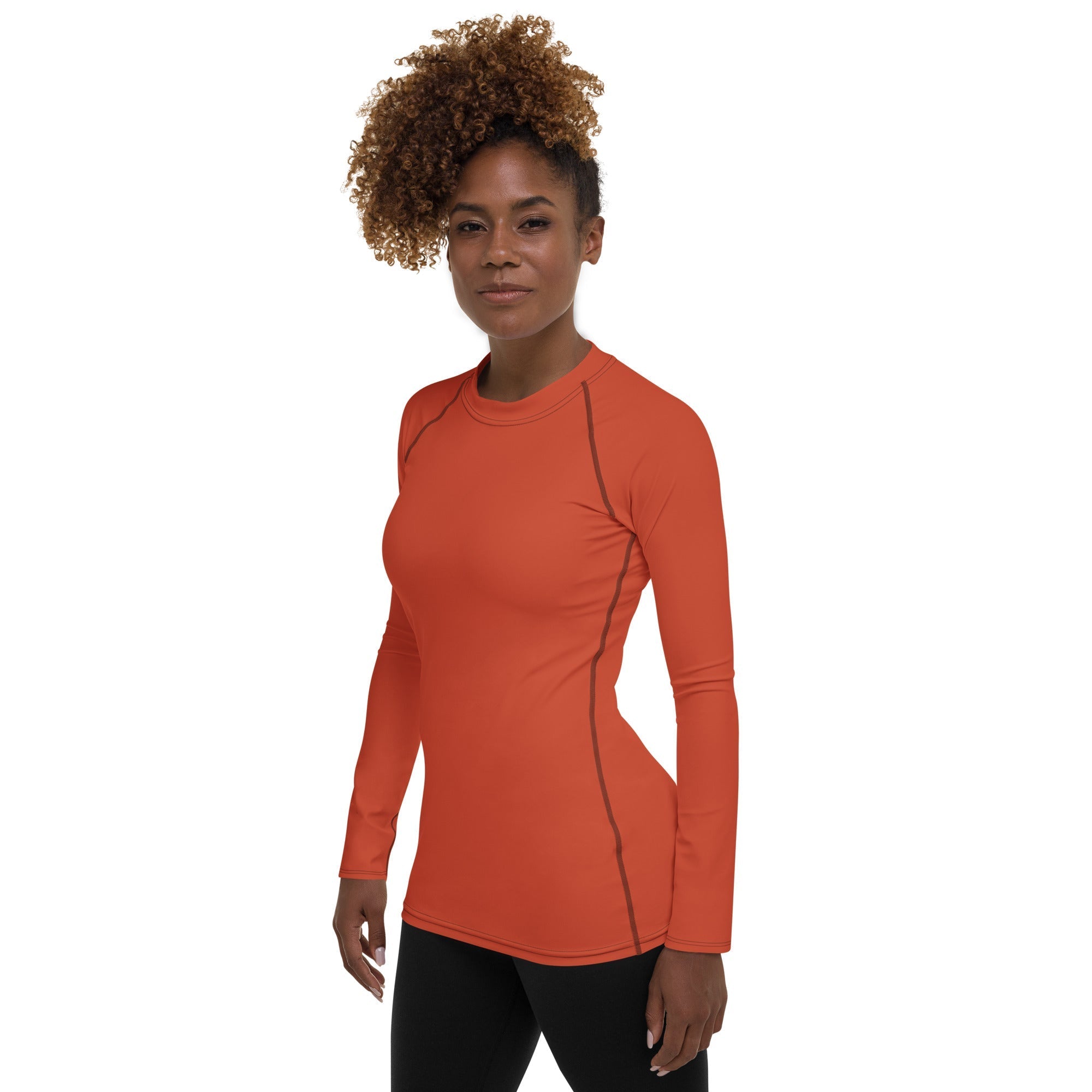 Peachy Red Rash Guard