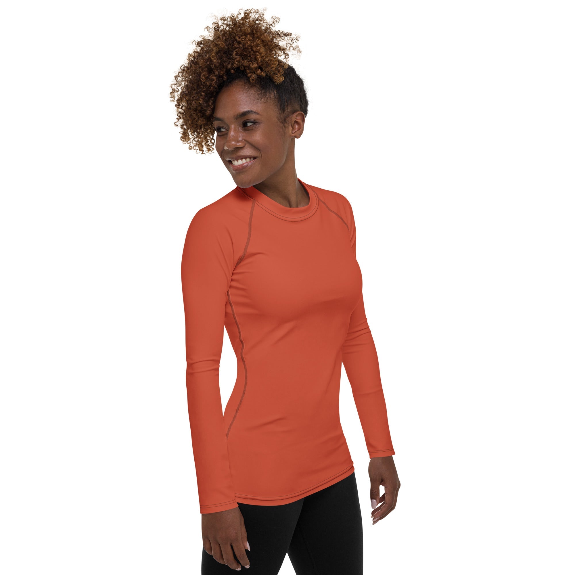 Peachy Red Rash Guard