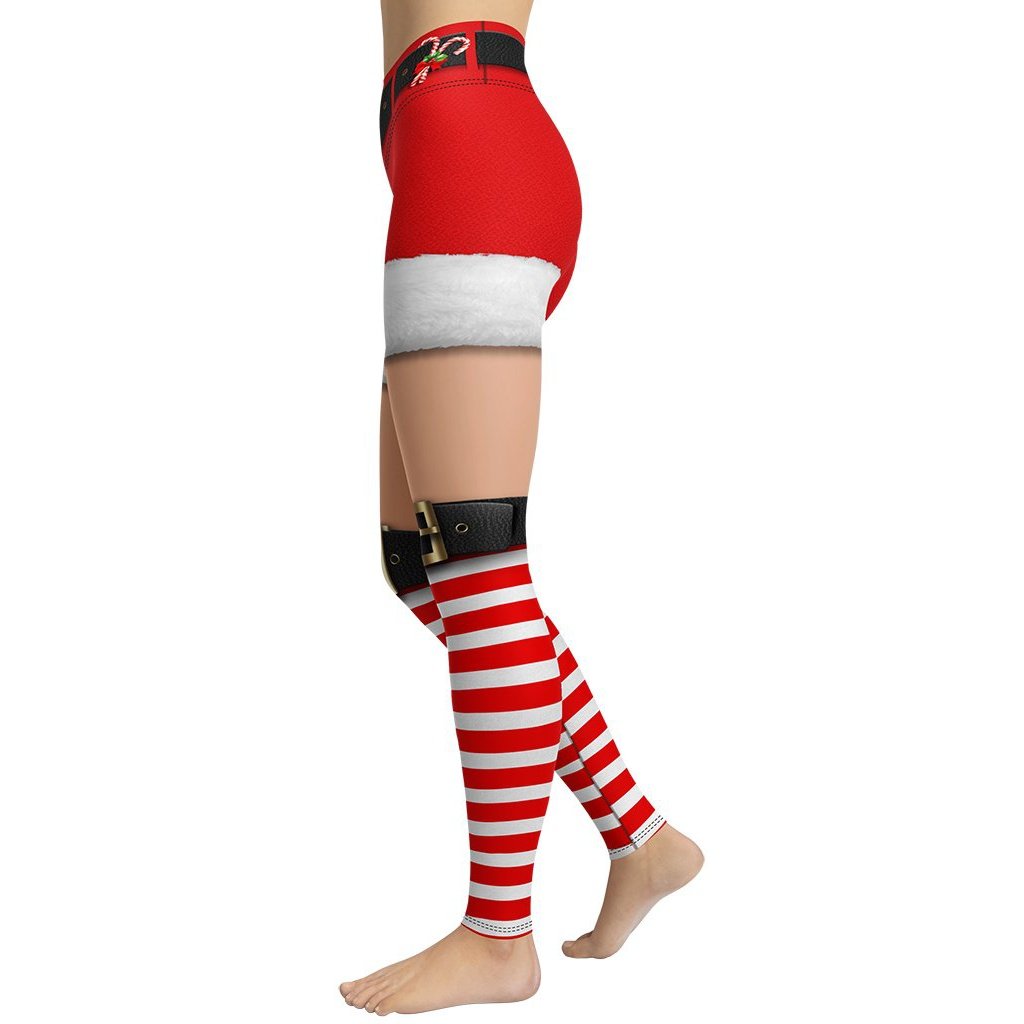 Perfect Christmas Outfit Yoga Leggings - FiercePulse - Premium Workout Leggings - Yoga Pants