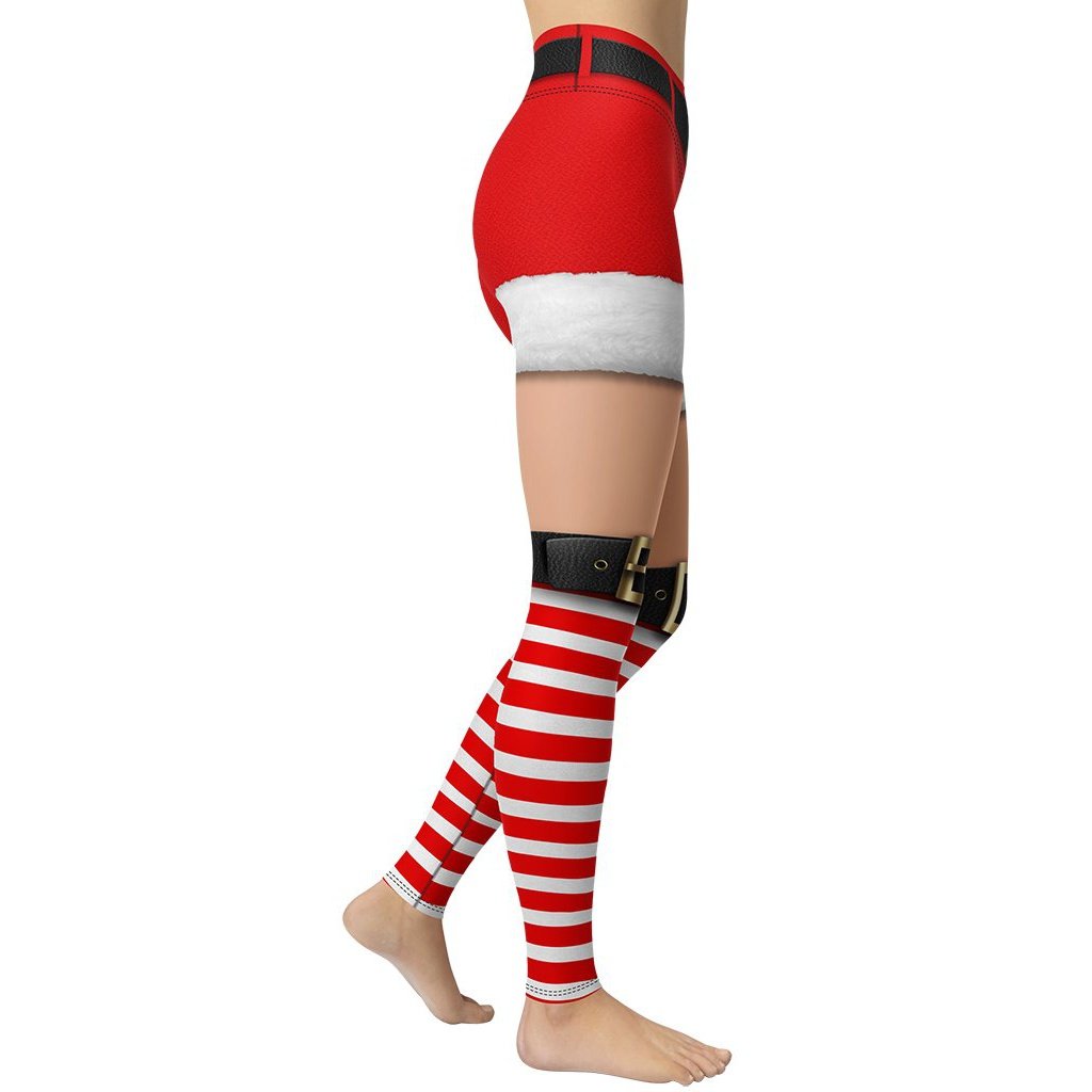 Perfect Christmas Outfit Yoga Leggings - FiercePulse - Premium Workout Leggings - Yoga Pants