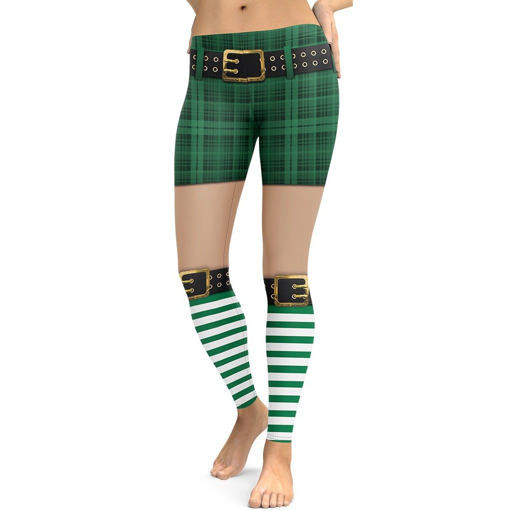 Perfect St. Patrick's Day Outfit Leggings - FiercePulse - Premium Workout Leggings - Yoga Pants