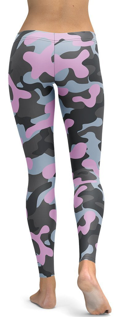 Pink Camo Leggings