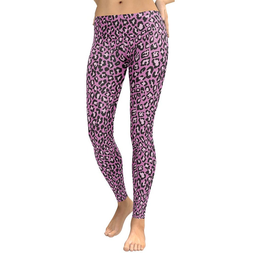 Pink Leopard Leggings