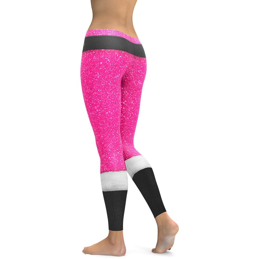 Pink Santa's Outfit Leggings