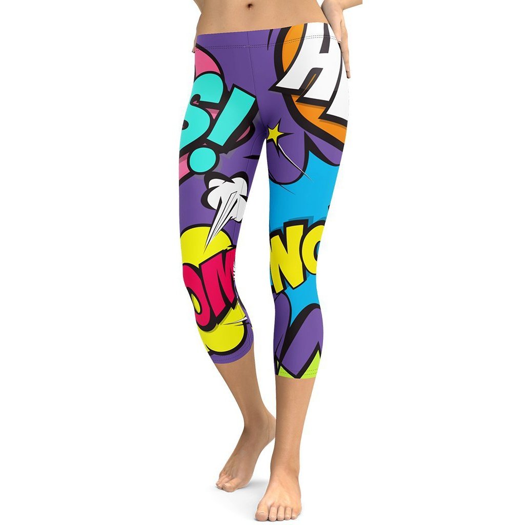 Pop Art Capris