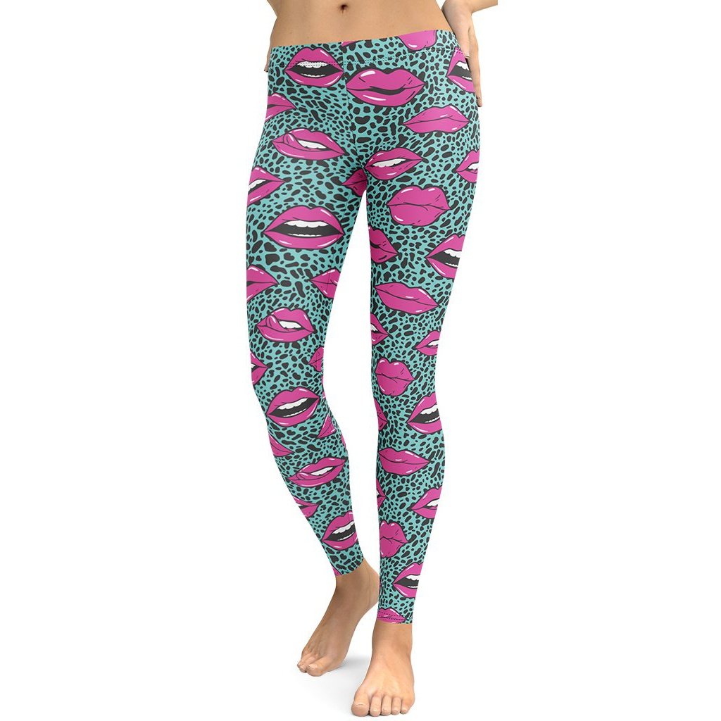 Pop Art Lips Leggings