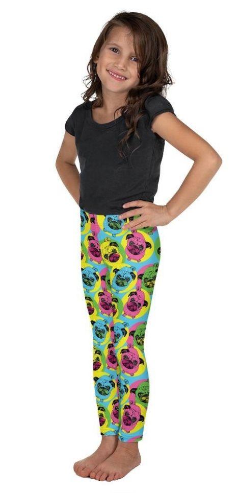 Pop Art Pug Kid's Leggings