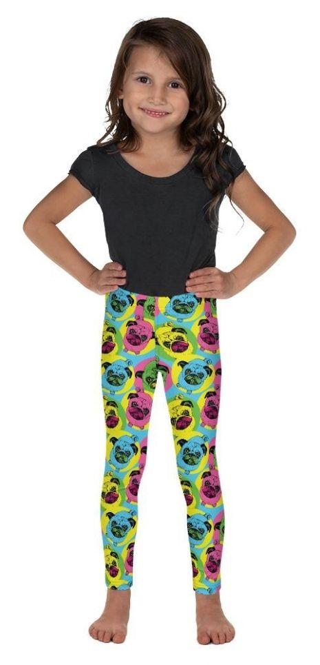 Pop Art Pug Kid's Leggings