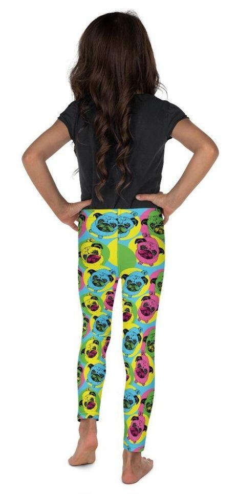 Pop Art Pug Kid's Leggings