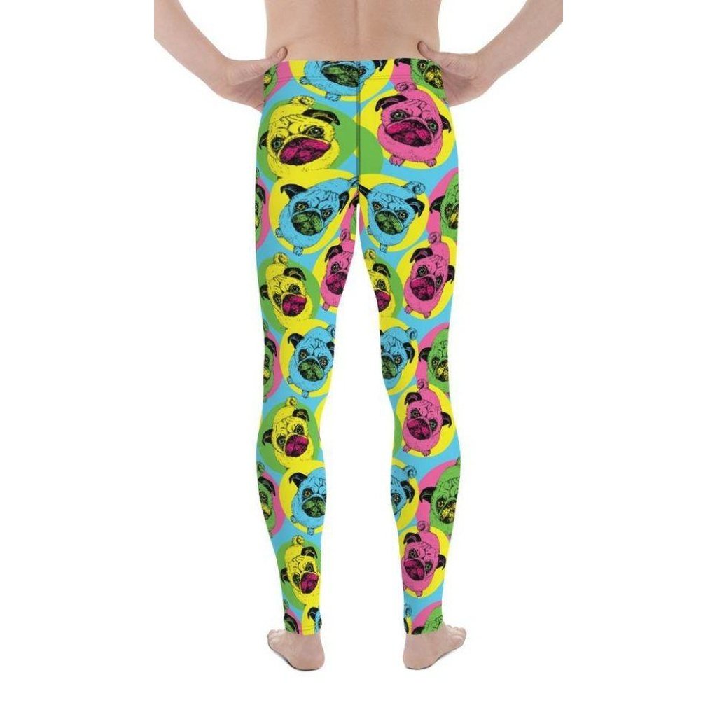 Pop Art Pug Men's Leggings