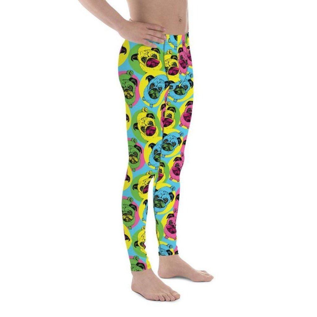 Pop Art Pug Men's Leggings