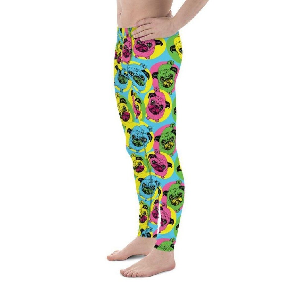 Pop Art Pug Men's Leggings