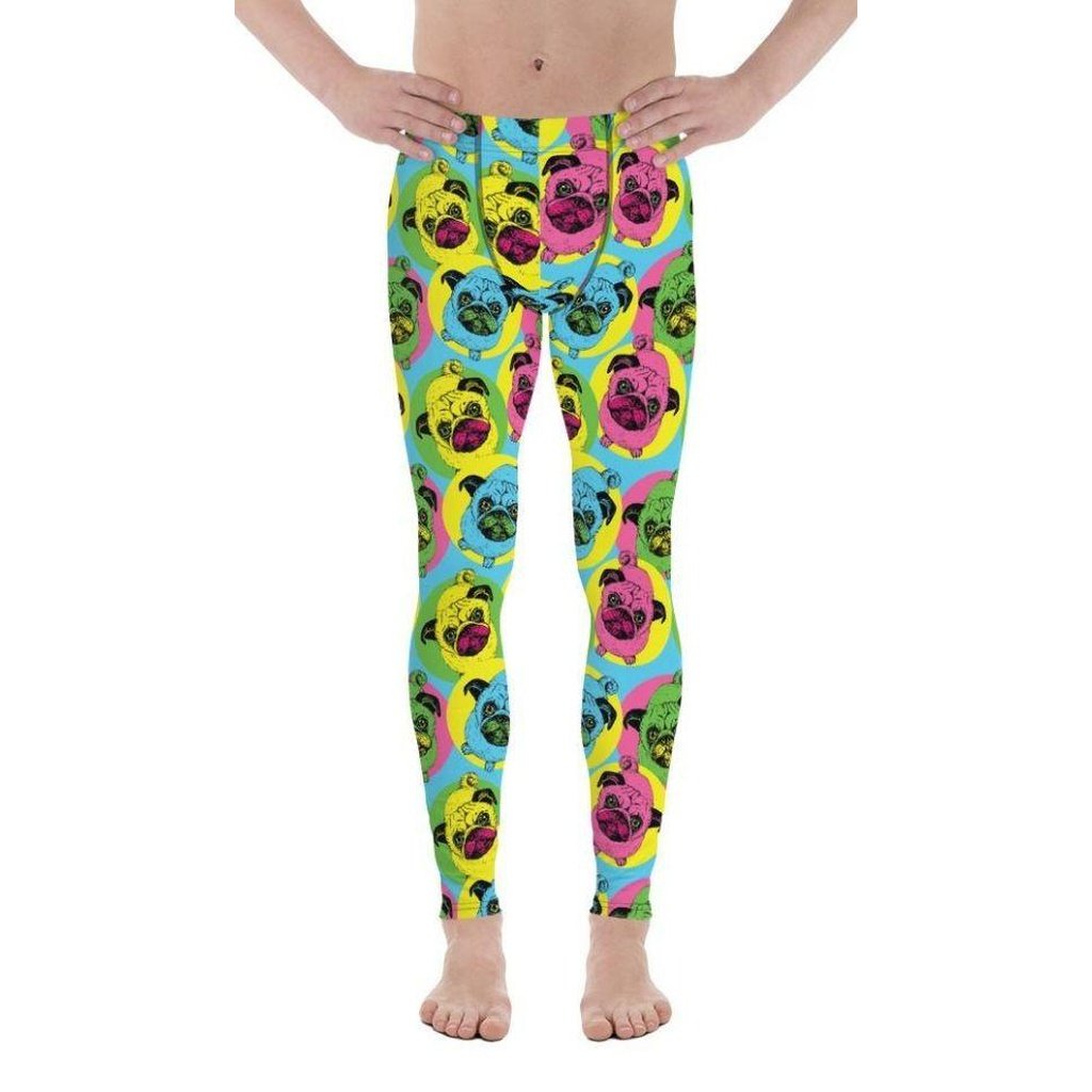 Pop Art Pug Men's Leggings