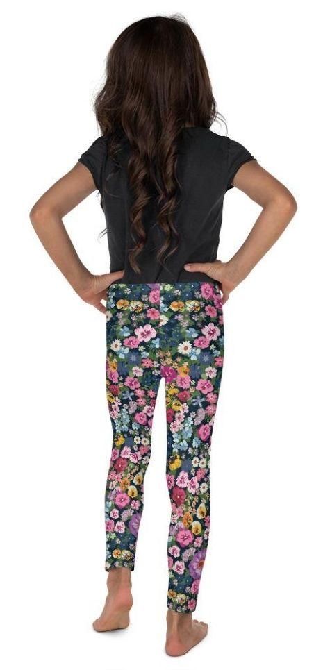 Pretty Floral Kid's Leggings