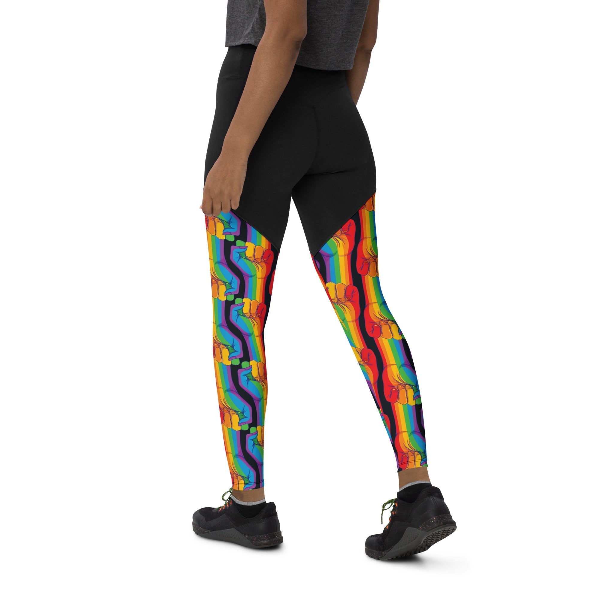 Pride Activist Compression Leggings