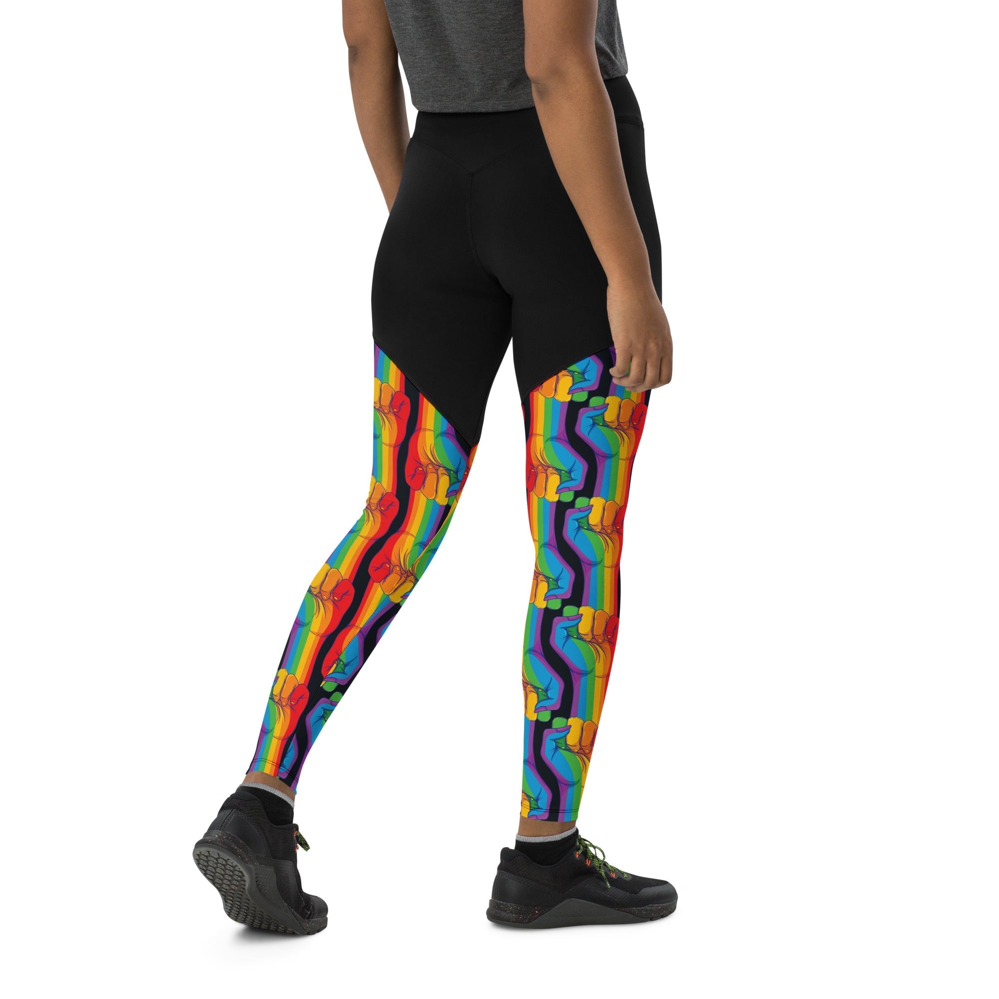Pride Activist Compression Leggings
