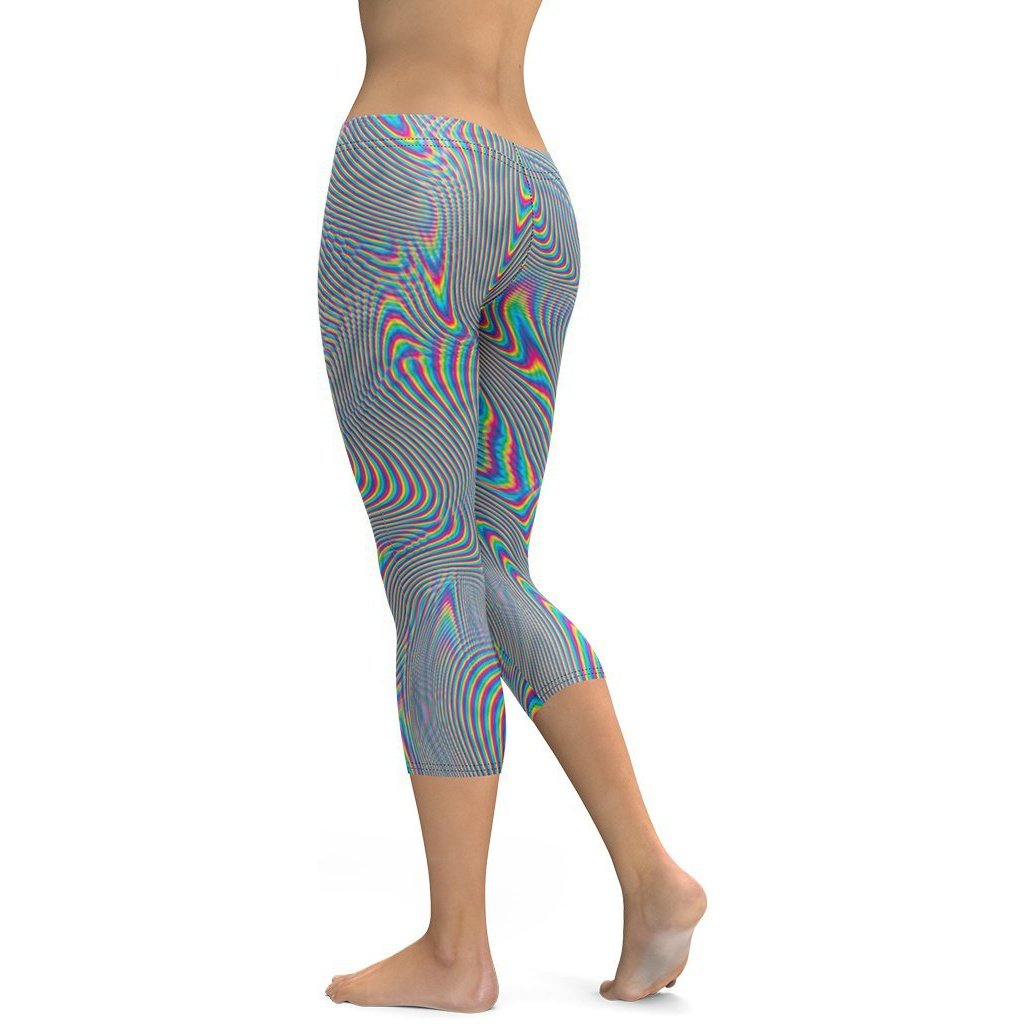 Psychedelic Abstract Capris