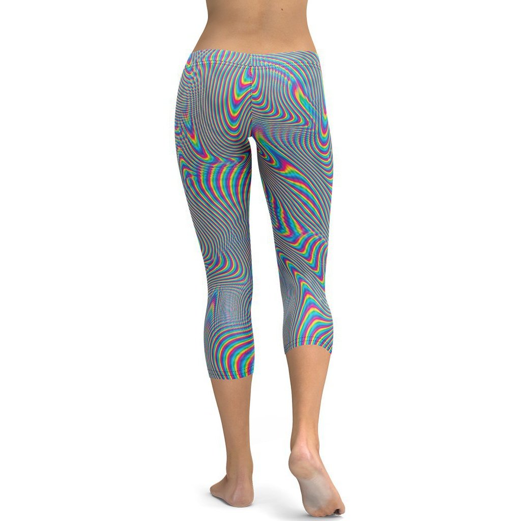 Psychedelic Abstract Capris