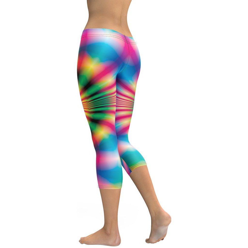 Psychedelic Rave Capris