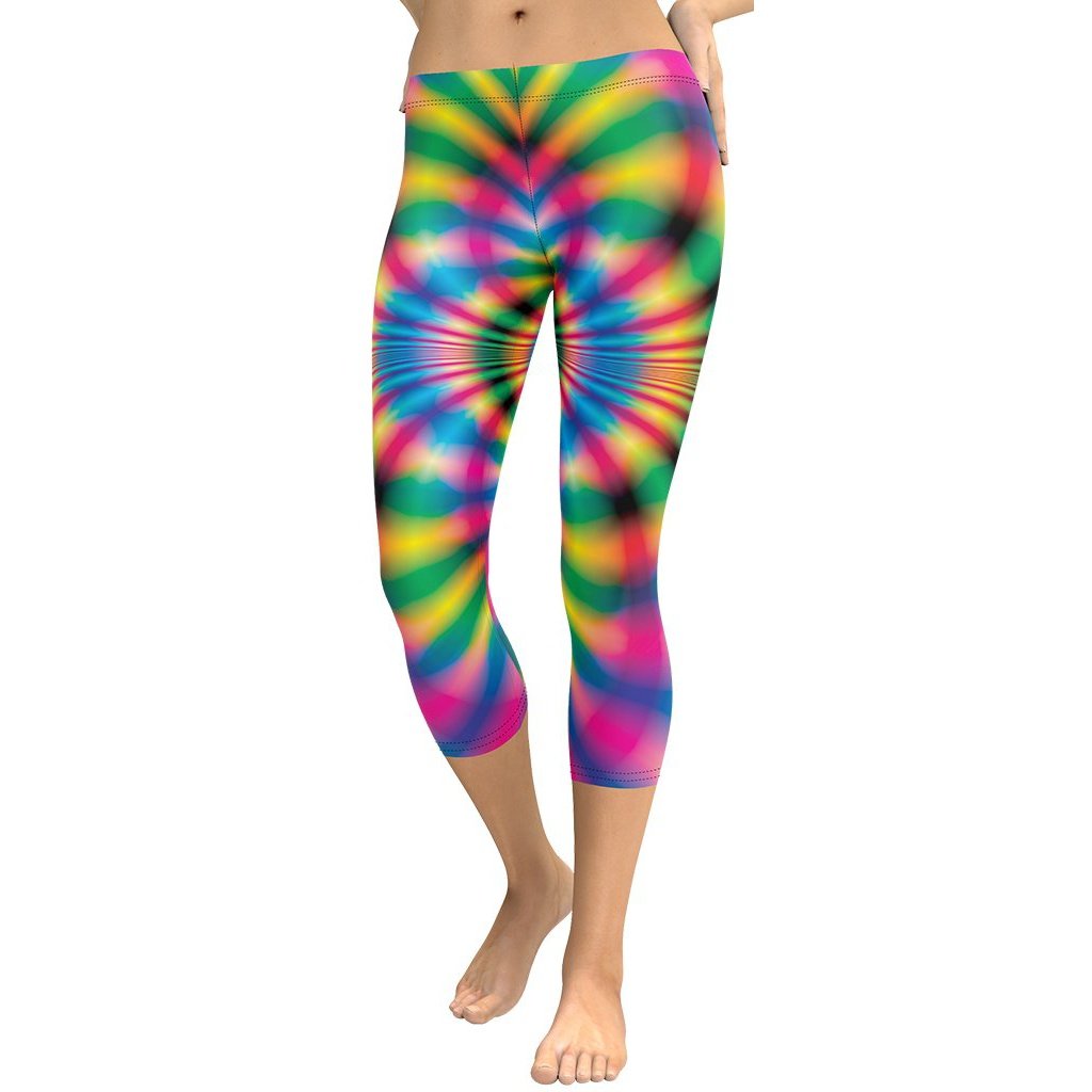 Psychedelic Rave Capris