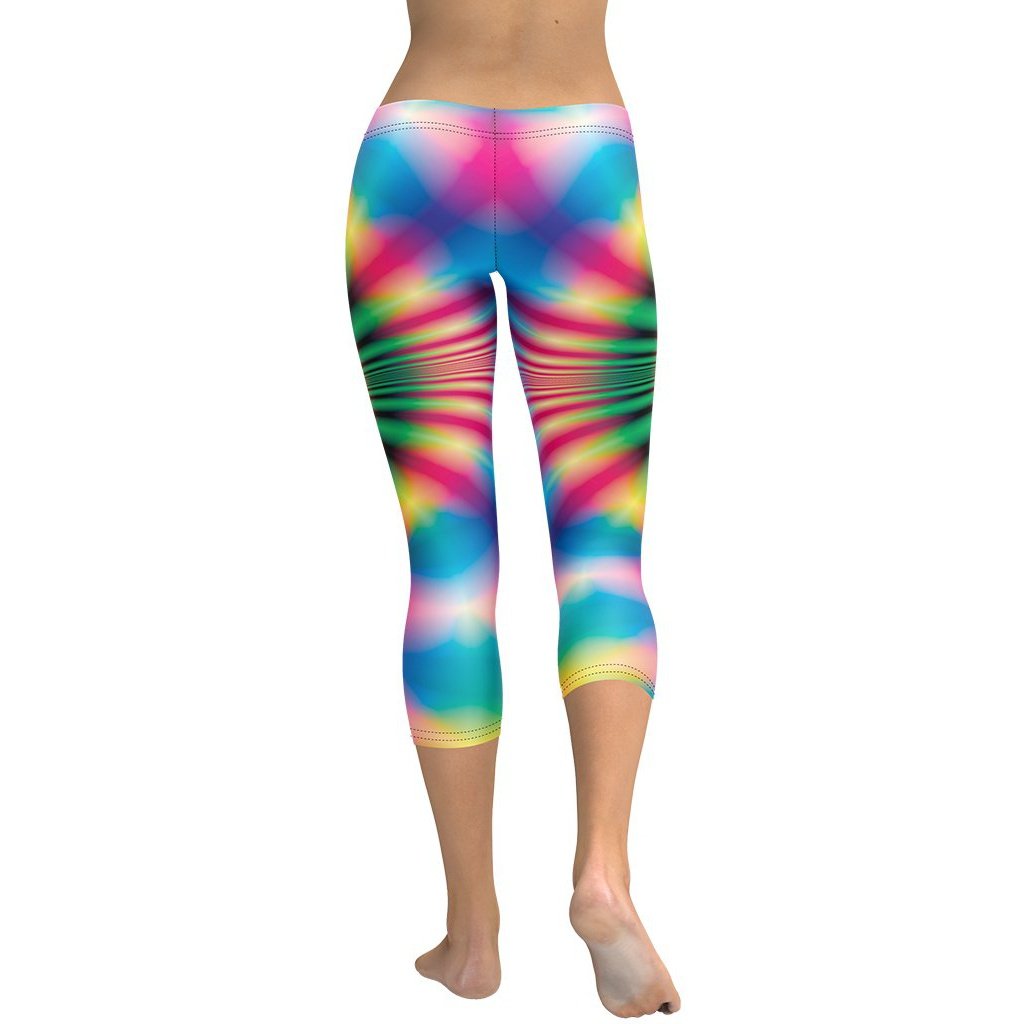 Psychedelic Rave Capris