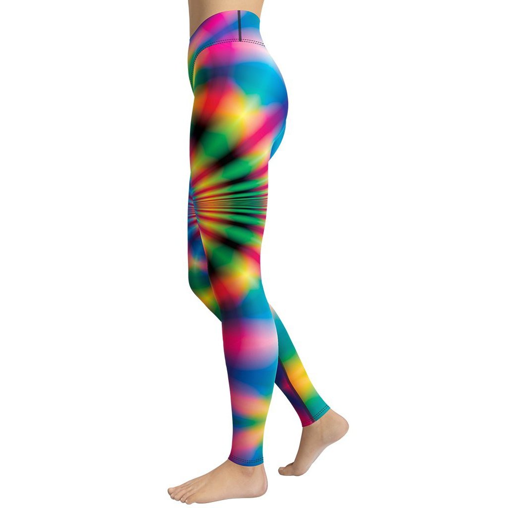 Psychedelic Rave Yoga Leggings