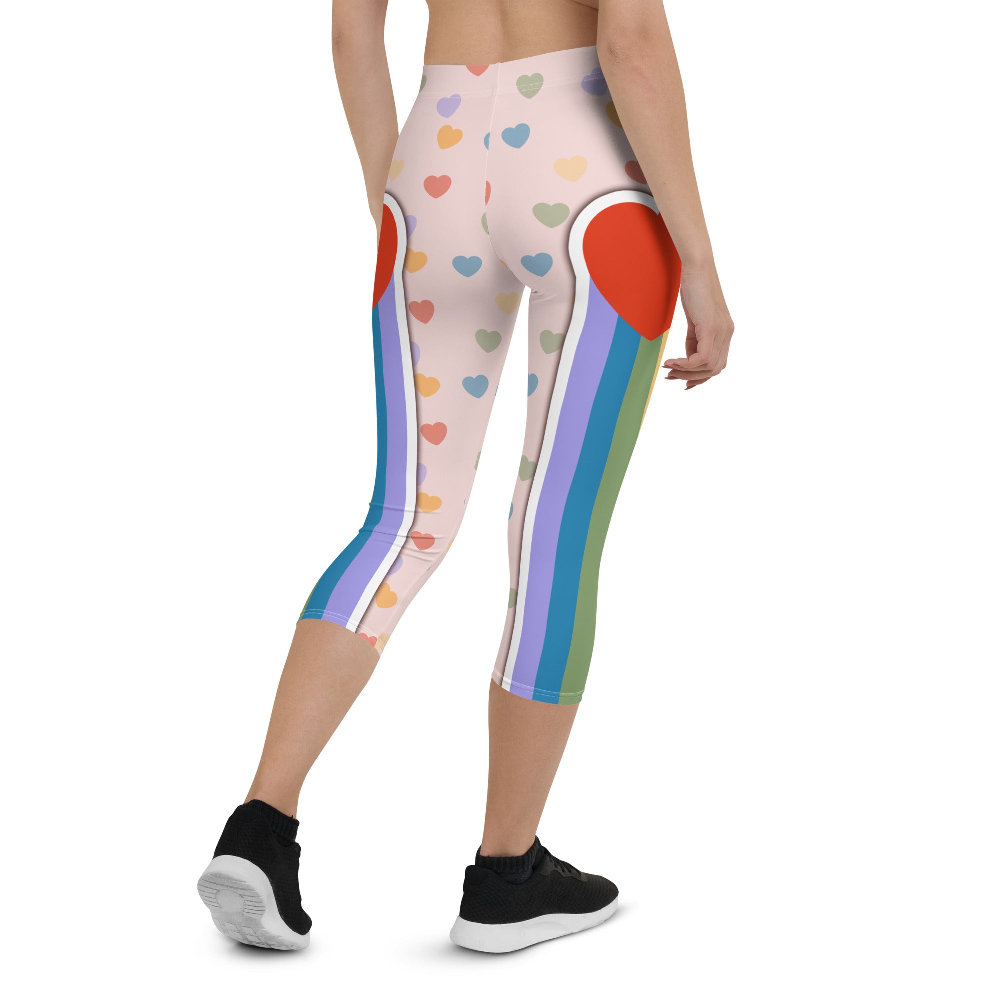 Rainbow Love Capris