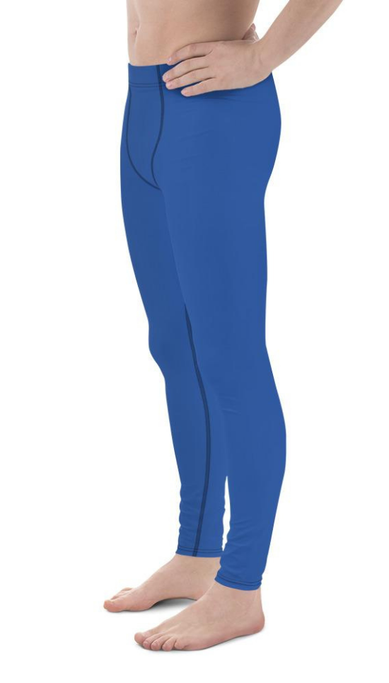 Royal Blue Men's Leggings