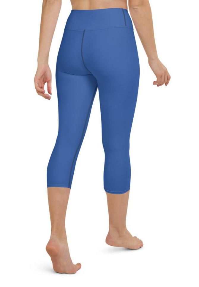 Royal Blue Yoga Capris