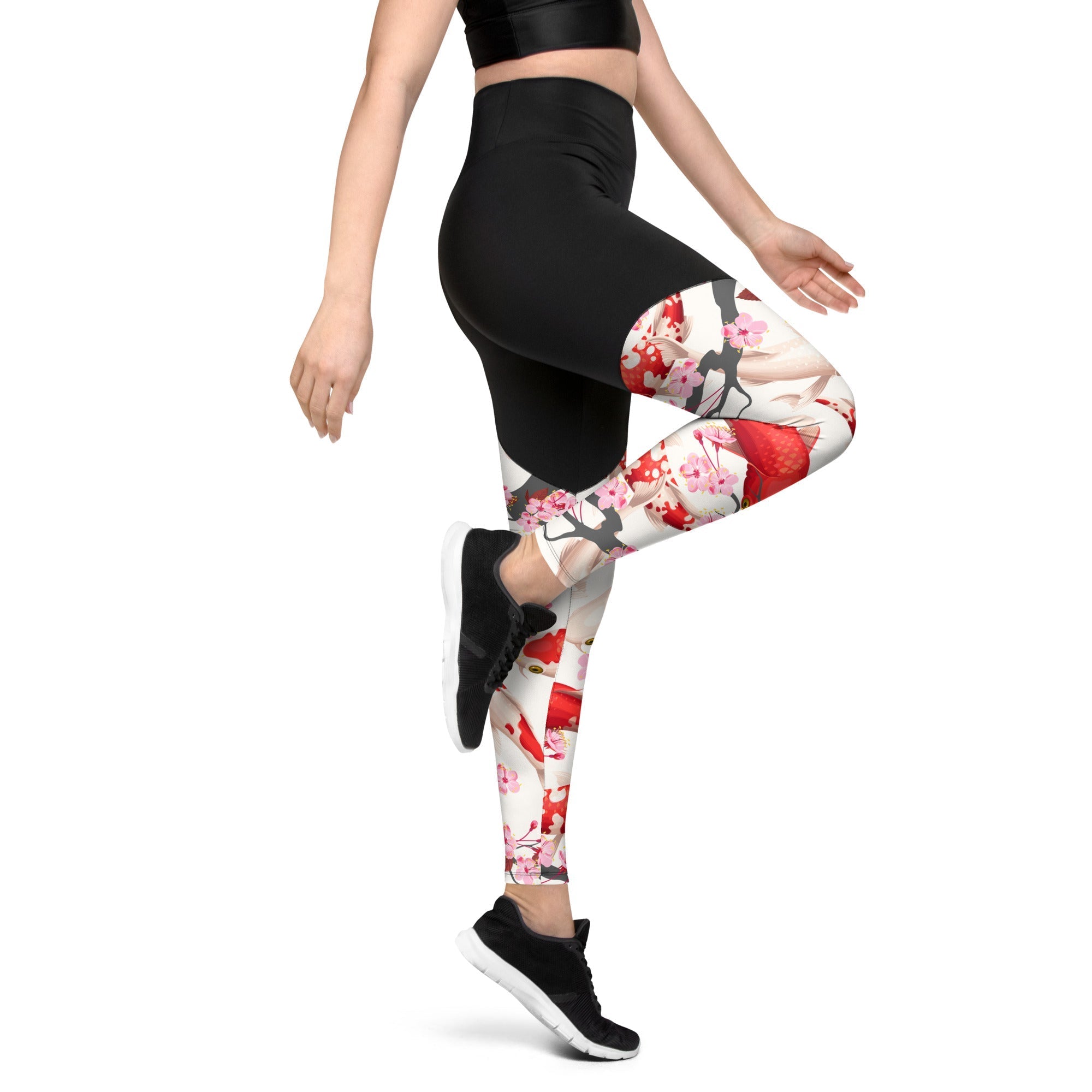 Sakura Koi Compression Leggings