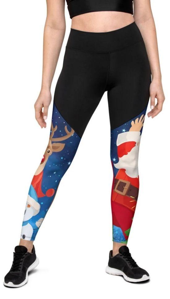 Santa Compression Leggings