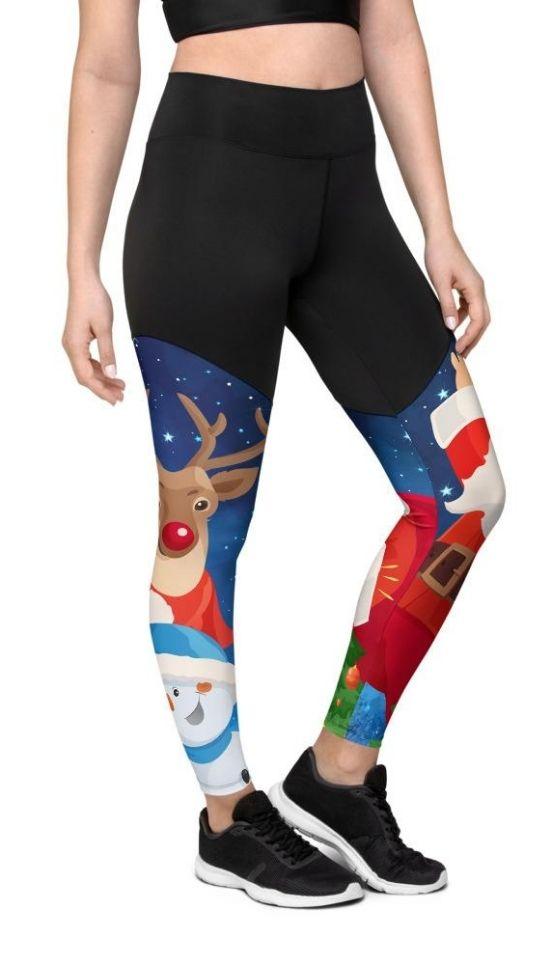 Santa Compression Leggings