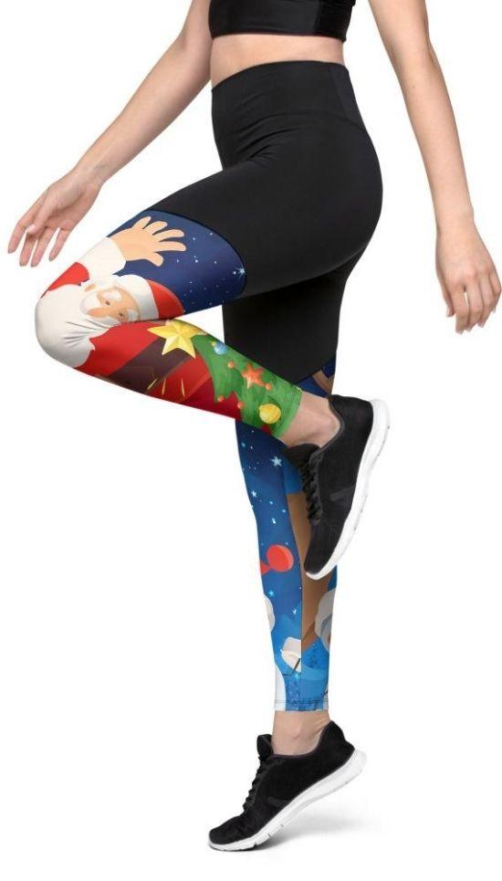 Santa Compression Leggings