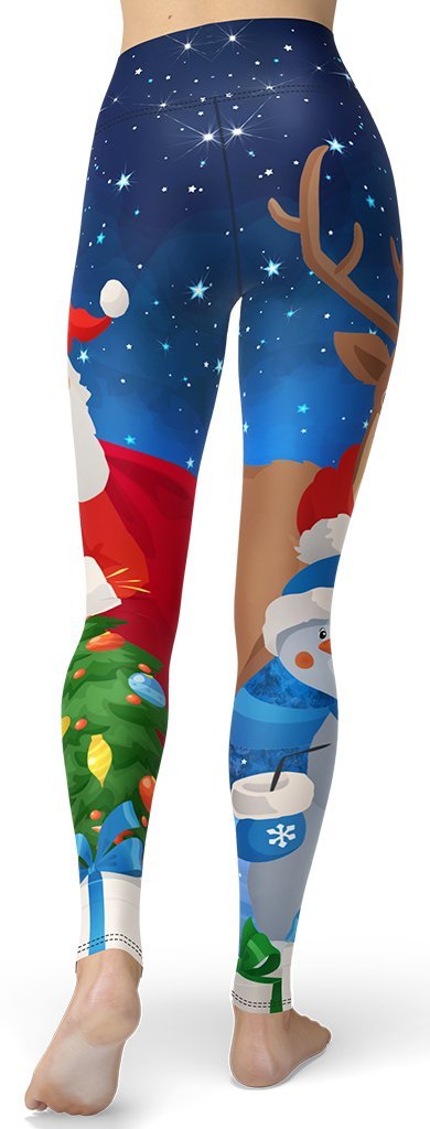 Santa Yoga Leggings