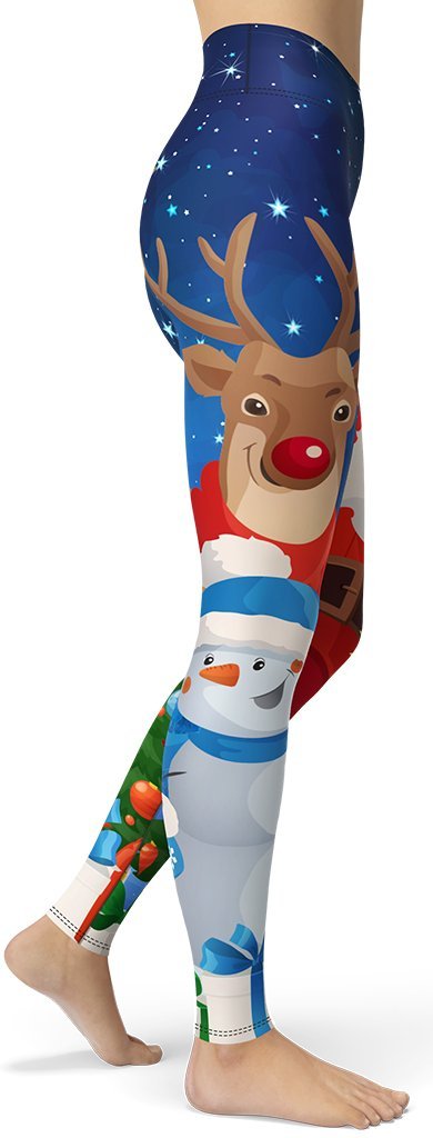 Santa Yoga Leggings