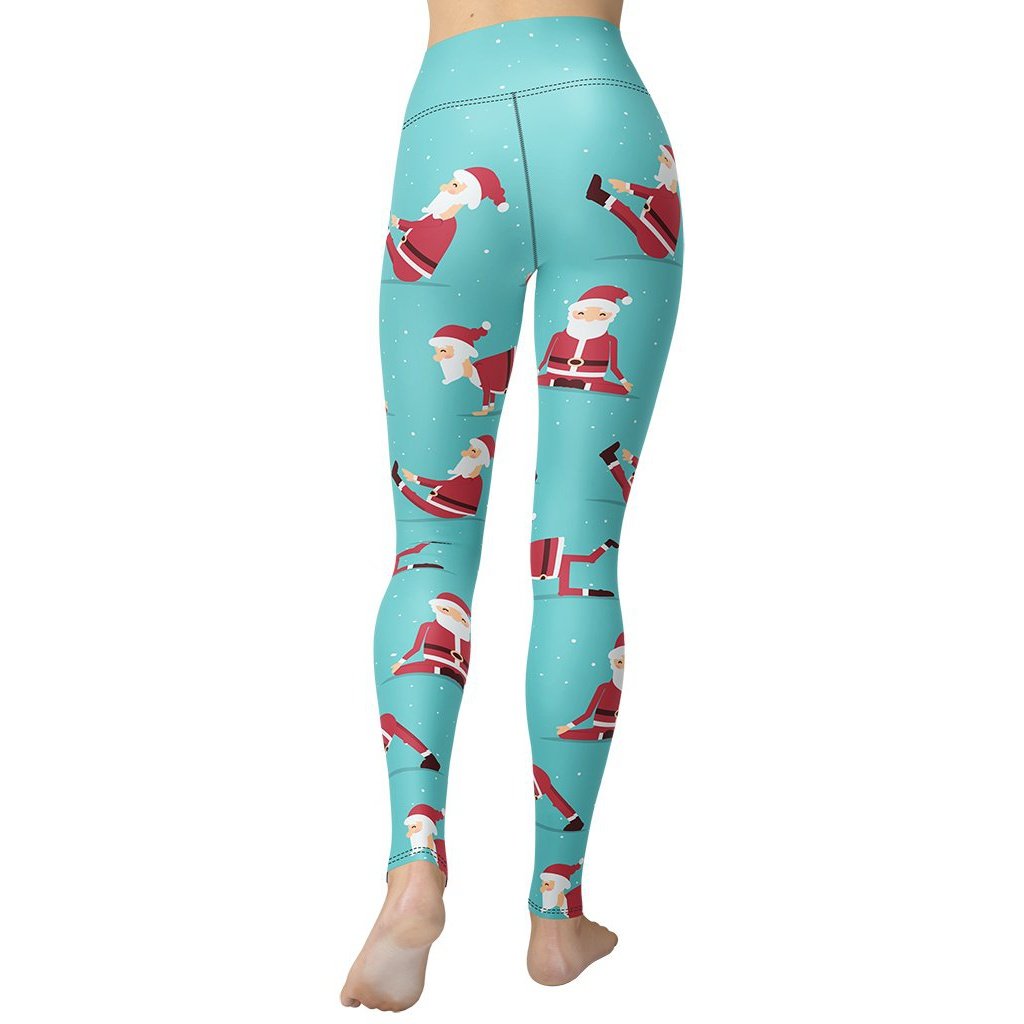 Santa Yogist Yoga Leggings - FiercePulse - Premium Workout Leggings - Yoga Pants