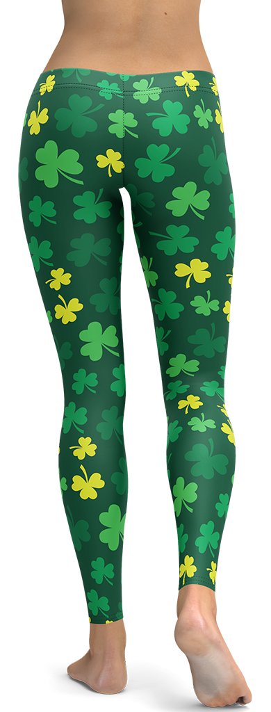 Shamrock Pattern Leggings