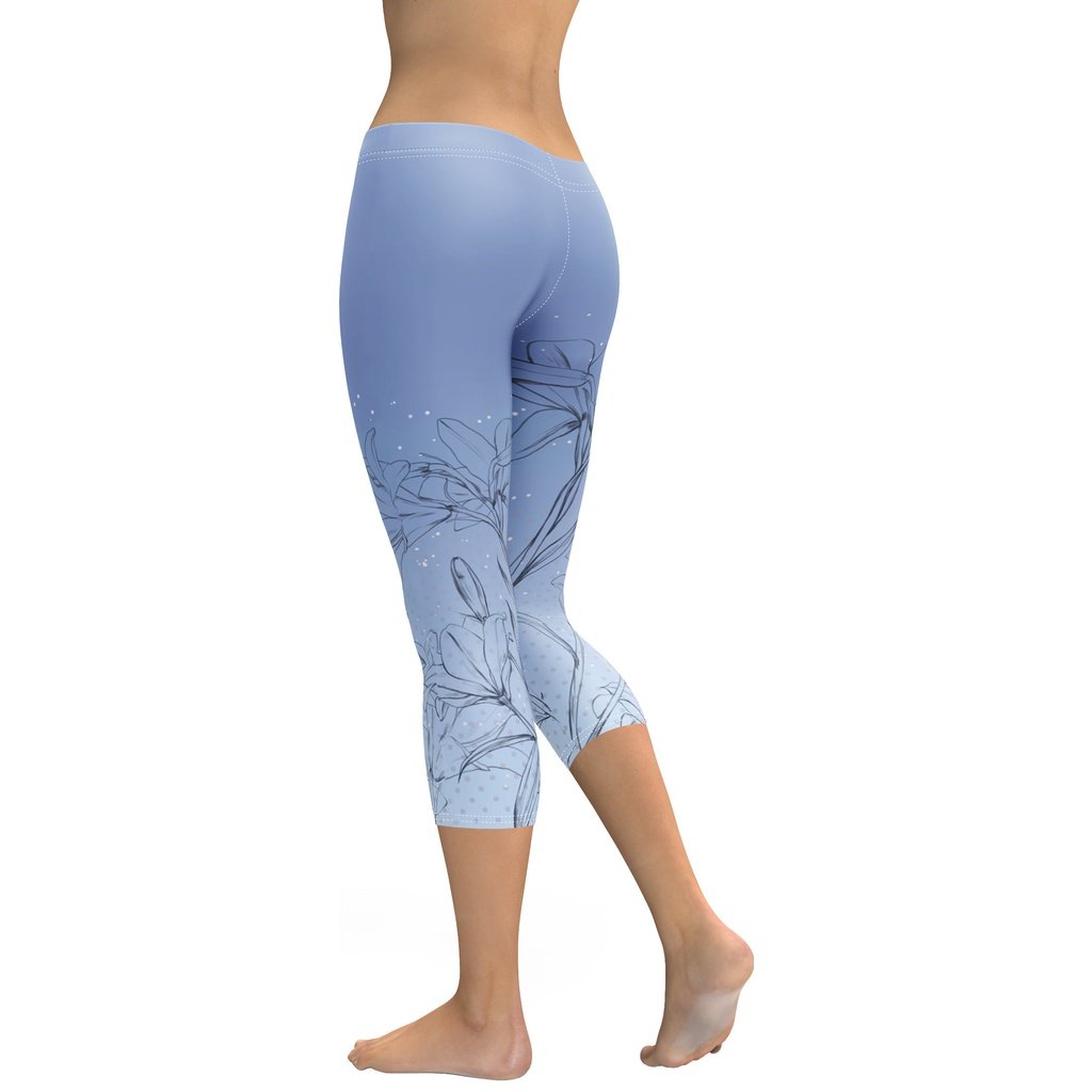 Soft Lilies Capris