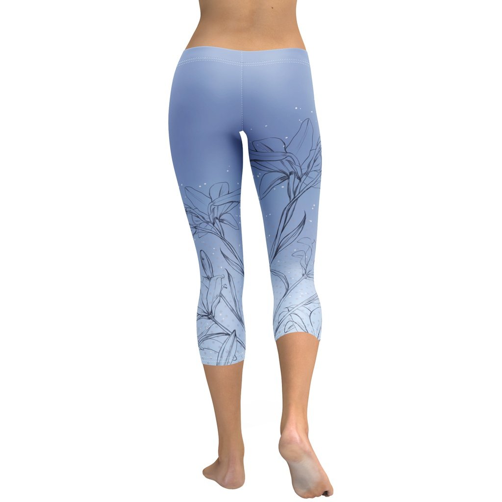 Soft Lilies Capris