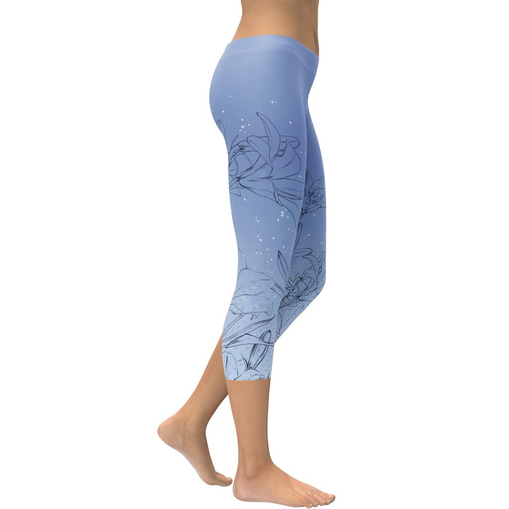 Soft Lilies Capris
