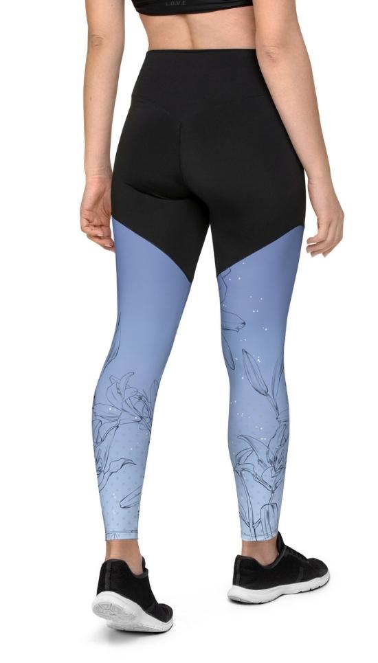 Soft Lilies Compression Leggings