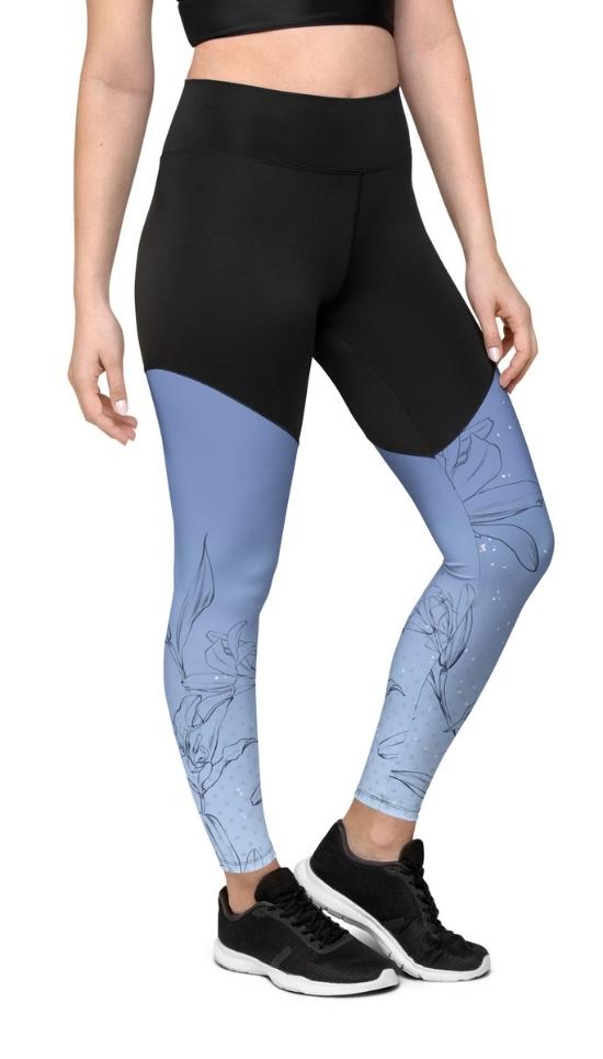 Soft Lilies Compression Leggings