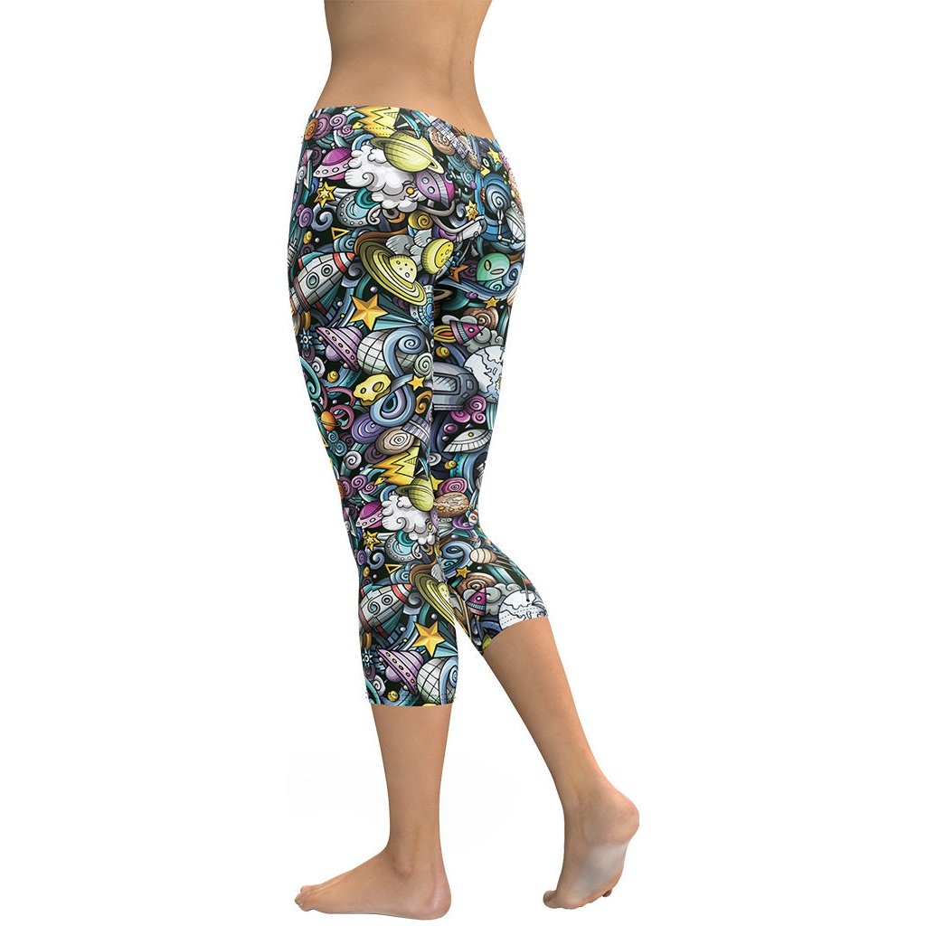 Space Travel Capris