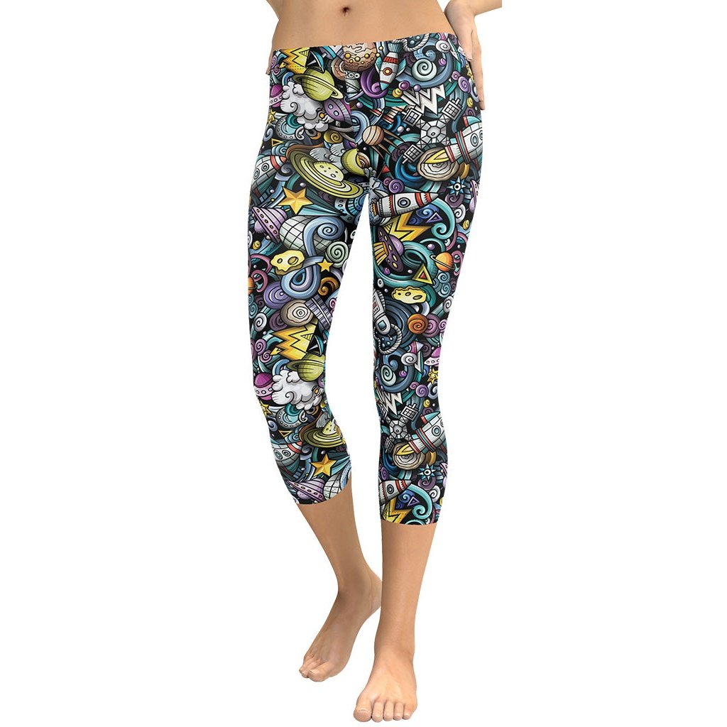 Space Travel Capris