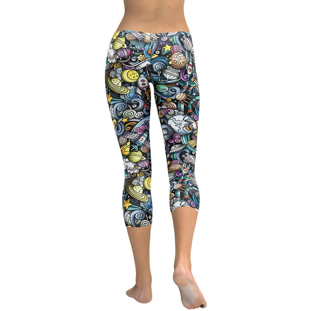 Space Travel Capris